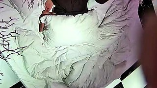 Amateur wanking in lingerie