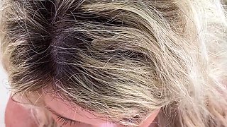 Big Tits milf begs rough blowjob and cum