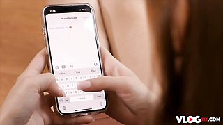 Romantic Michael Fly and Mina Von D at bts scene