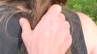 Public / Outdoor: German Slut Is Fucking in the Park (risky!)