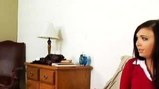 Amateur teen Schoolgirl Spanked