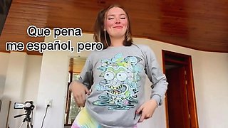 Spanish JOI with a Big Ass Gringa Blonde