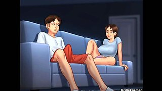 Jenny Gets Her Wet Pussy Creampied by Stepbrother in Summertime Saga Hentai