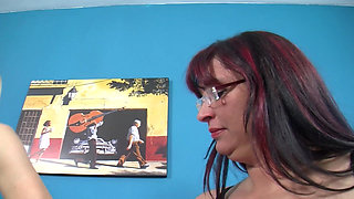 Petite Blonde Slut From Germany Joins Couple in Threesome