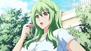 Green-haired anime teen porn story
