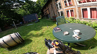 Predicament - Endurance - Slave Locked in Barrel Used as Human Toilet (233)