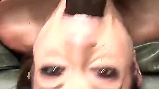 Aurora and Amber interracial threesome fuck with big black cock