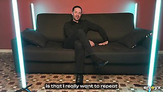 Wild Valentina and Nick's hairy pussy clip