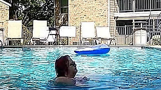 BBW Nurse Vicki Play Time in the Pool with Handsome Harry