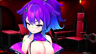 Awesome hentai anal sex with stunning excited nurse