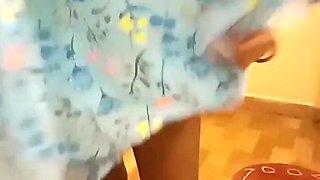 I Seduced Bank Guy in Bra-panties for Emi: Hot Handjob&nipple Pull Made Him Cum Hard by Hotwifeplayx