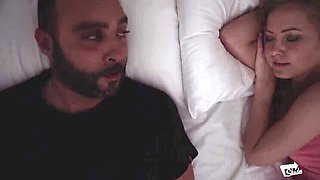 Stunning Blonde Russian Arteya Swallows Cum in Steamy Fantasy Sex
