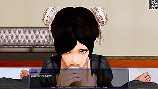 Cu mama la hotel, visual hentai, ass to mouth