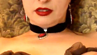 Nylons and tits in bondage