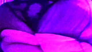 Amateur Jasmin stripping panties and masturbating