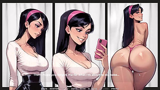 My New Girlfriend  Taboo Hentai Game  Ep.35 My GF Likes to Show Her Latex Panties to Older Man!