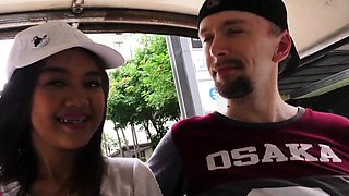 Tiny Thai teen picked up at coffee place