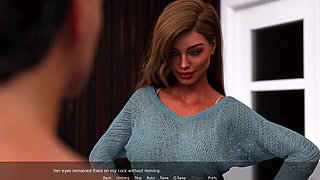 Naughty Stepmom Roleplaying and Seducing Me - 3D Hentai Animated Porn with Sound - Measuring My Cum