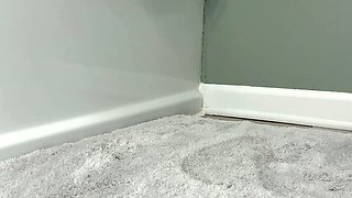 Getting out of the Shower to burst Piss on my bath mat