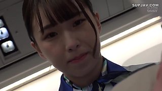 818 A Cabin Attendant With A Beautiful Ass Who Will Make A Seated Man Weak With Her S Shaped Ass Shaking Cowgirl Position Without Moving At All Decensored