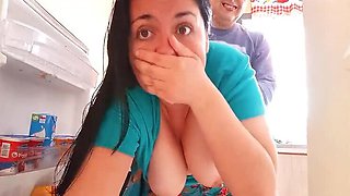 BBW Kelly Mom Fucked Hard in Refrigerator Trap Stepmom Cosplay
