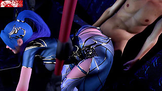 The Pixel Temptress: Big Boobs Awaken - 3D Animation Hentai