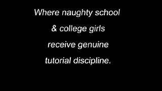 Student Claire's Caning - from Wellspanked