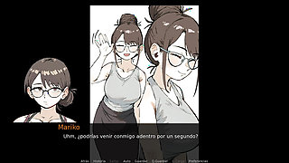 My New Neighbor - Helping the New Neighbor with her First Video