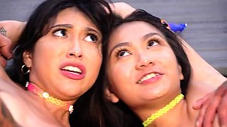 Amateur college group sex session