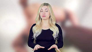 Cuckold story - Horny vixen in 3d animation deepthroats giant cock and takes cum in her pussy as boyfriend stays close