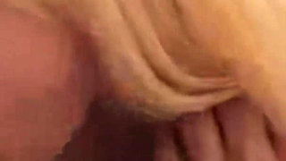 Blonde Slut & Dirty Brunette Titfuck Cumshot Action