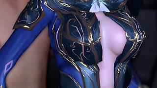 3D Horny Slut Mature MILF Cheating with Stranger in the Car