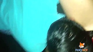 Hotwife Fucks Uber Driver After Party - Latina Slut Blowjob & Pussy Fucking in Taxi