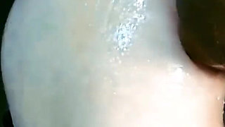 Skinny woman is wrapped in plastic and fucked in holes - Porn in Spanish