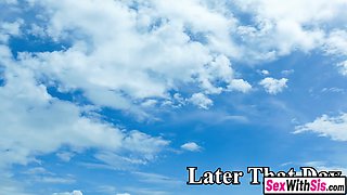 Big boobs masturbating teen stepsister seduces and fucks stepbro