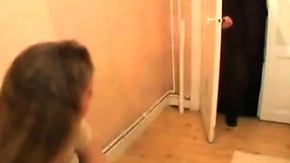 BBW with Big Nipples Masturbates in the Bathroom