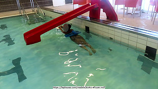 I'm Learning to Swim in the Local Nudist Clubs's Swimming Pool, Lesson 01