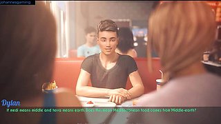 Johannesgaming's 3D Animation: Dylan's Hot Date with Ellie and Christine in HD Nude Action