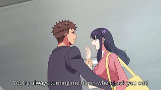 Momoka and Kanade take turns sucking boys cock before sex