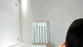 Brunette Solo Webcam Masturbation