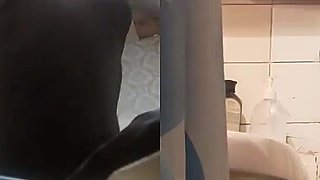 #90 Maidservant Bathes Male