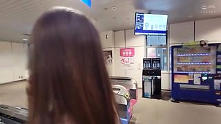 Gカップのグラマー美女が男の乳首を責めて濃厚キスと極上フェラのラブラブエッチ