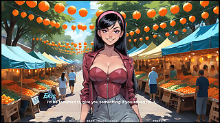 My New Girlfriend  Taboo Hentai Game  Ep.22 GF Walking Around Like a Pet!