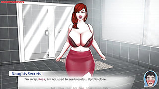 Huge Boobs & Huge ASS Horny MILF Seduces Her Lucky Pervert Tenant With Her Huge Tits - Devine Heel 02
