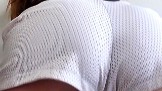 Big Ass Fitness Model Booty Shorts Try-On Haul - DLE