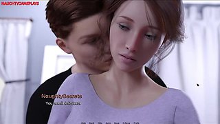 Horny Big Ass Landlady Fucked Hard By Tenant - Romantic Kissing & Hot MILF Sex - Heart Problems 24