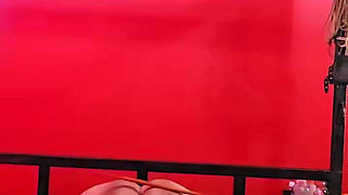 DOMINAFIRE CANING AND ANAL STRAPON FUCKS SLAVE