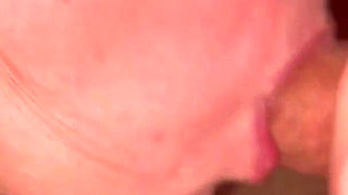 Wifey Gives You Amazing Head, Takes Your Huge Load in Her Mouth