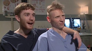 Powerlessly Bound Seamus Oreilly Fisted on the Hospital Night Shift