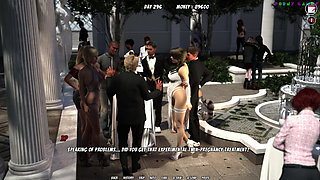 Lisa Total Investigation! by Dragofinder Studio - Dripping Cum on the Church Carpet, Wedding Day Is Here 43